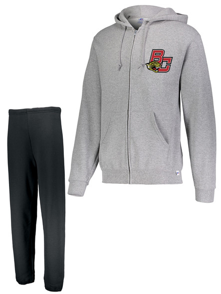 Adult Russell Dri-Power 9.3oz  50/50  Full Zip Hoodie Set