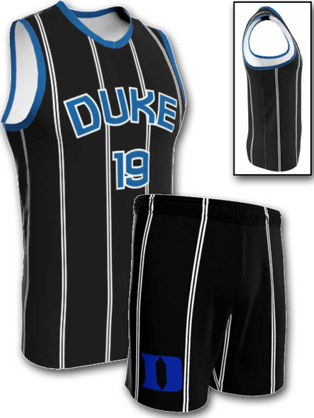 Quick Ship - Adult/Youth "Hangtime" Custom Sublimated Basketball Uniform Control Series Adult Non-Reversible Basketball All Sports Uniforms