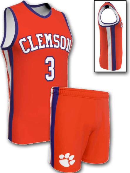Quick Ship - Adult/Youth "Box Out" Custom Sublimated Basketball Uniform Control Series Adult Non-Reversible Basketball All Sports Uniforms