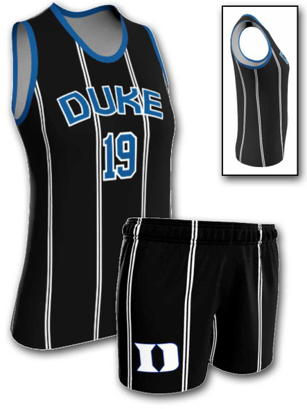 Quick Ship - Womens/Girls "Hangtime" Custom Sublimated Basketball Uniform Control Series Womens Non-Reversible Basketball All Sports Uniforms