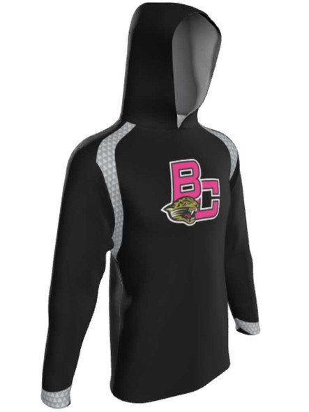 Control Series - Adult/Youth "Closer Style" Custom Sublimated Long Sleeve Hooded Shooting Shirt Hooded Sublimated Shooting Shirts All Sports Uniforms