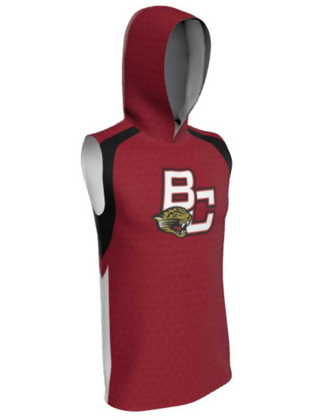 Control Series - Adult/Youth "Closer Style" Custom Sublimated Sleeveless Hooded Shooting Shirt Hooded Sublimated Shooting Shirts All Sports Uniforms