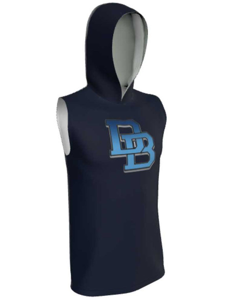 Control Series - Adult/Youth "All Star" Custom Sublimated Sleeveless Hooded Shooting Shirt Hooded Sublimated Shooting Shirts All Sports Uniforms