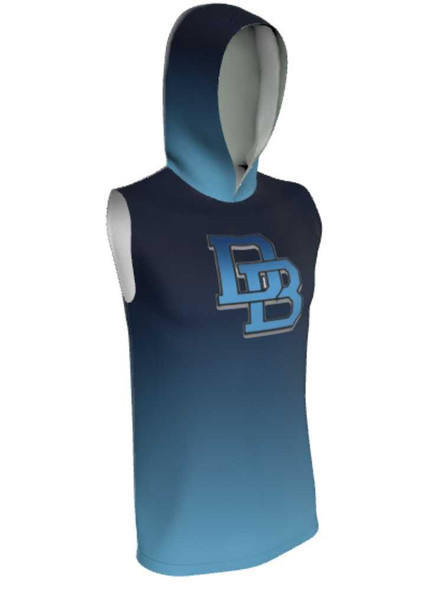 Control Series - Adult/Youth "All Star Gradient" Custom Sublimated Sleeveless Hooded Shooting Shirt Hooded Sublimated Shooting Shirts All Sports Uniforms
