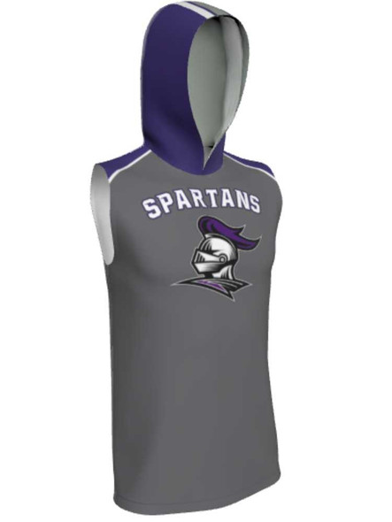 Control Series - Adult/Youth "Pryde" Custom Sublimated Sleeveless Hooded Shooting Shirt Hooded Sublimated Shooting Shirts All Sports Uniforms