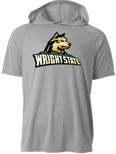Adult "Short Sleeve Terrorize" Performance Wear Wicking Hoodie Tee Adult Tops All Sports Uniforms