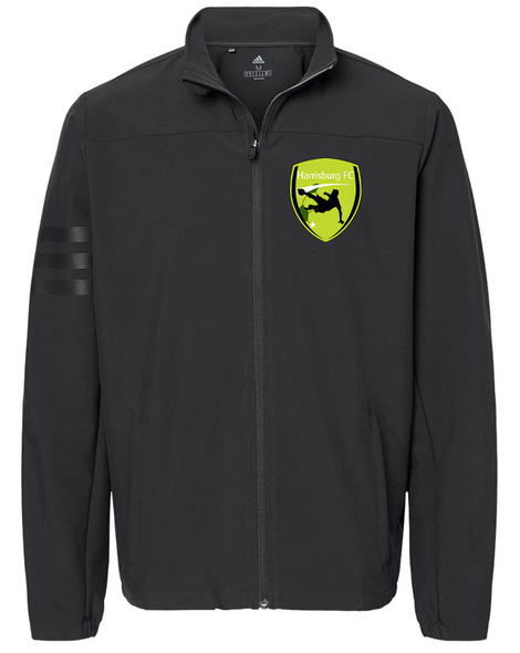 Adult Adidas 3 Stripes Full Zip Warm Up Jacket