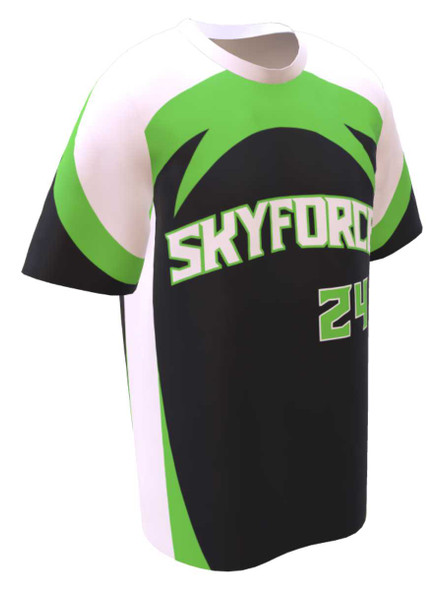 Control Series - "Skyforce" Custom Sublimated Baseball Jersey Crew Neck / V-Necks All Sports Uniforms