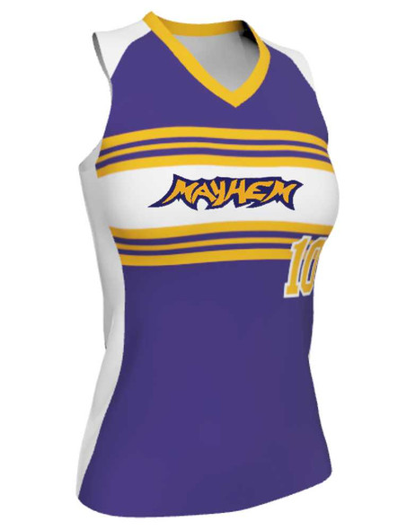 Juice Series - Premium "Enclose" Custom Sublimated Racerback Softball Jersey Racerback All Sports Uniforms
