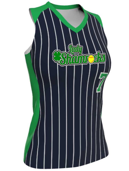 Juice Series - Premium "Slugger 2" Custom Sublimated Racerback Softball Jersey Racerback All Sports Uniforms