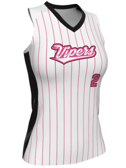 Juice Series - Premium "Slugger" Custom Sublimated Racerback Softball Jersey Racerback All Sports Uniforms