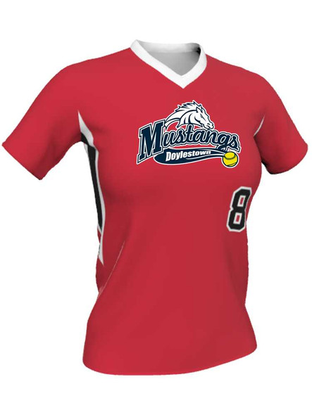 Quick Ship Juice Series "Digitech" Custom Sublimated Softball Jersey Quick Ship Jerseys - 5 Days All Sports Uniforms
