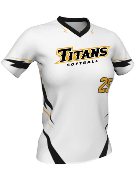 Quick Ship Juice Series "Drive" Custom Sublimated Softball Jersey Quick Ship Jerseys - 5 Days All Sports Uniforms