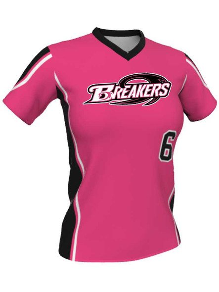 Quick Ship Juice Series "Round Third" Custom Sublimated Softball Jersey Quick Ship Jerseys - 5 Days All Sports Uniforms