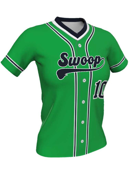 Quick Ship Juice Series "Southpaw" Custom Sublimated Softball Jersey Quick Ship Jerseys - 5 Days All Sports Uniforms