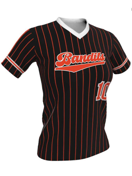 Quick Ship Juice Series "Stopper" Custom Sublimated Softball Jersey Quick Ship Jerseys - 5 Days All Sports Uniforms