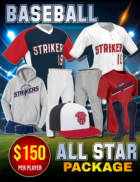Control Series - Baseball All Star Package - Admin All Sports Uniforms