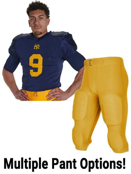 Adult/Youth "Red Dog" Collegiate Fit Football Uniform Set Adult/Youth Football Sets All Sports Uniforms