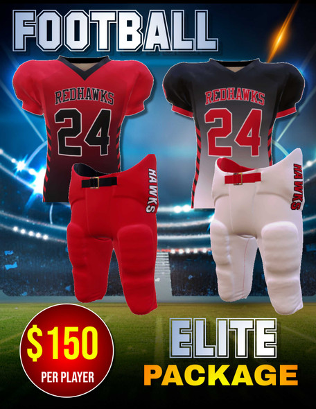 Control Series - Football Elite Package Starter Package $99 All Sports Uniforms