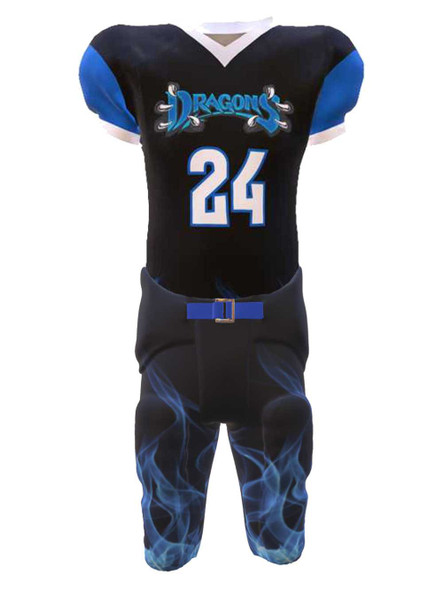 Control Series - "Dragon" Custom Sublimated Football Set Football Sets All Sports Uniforms