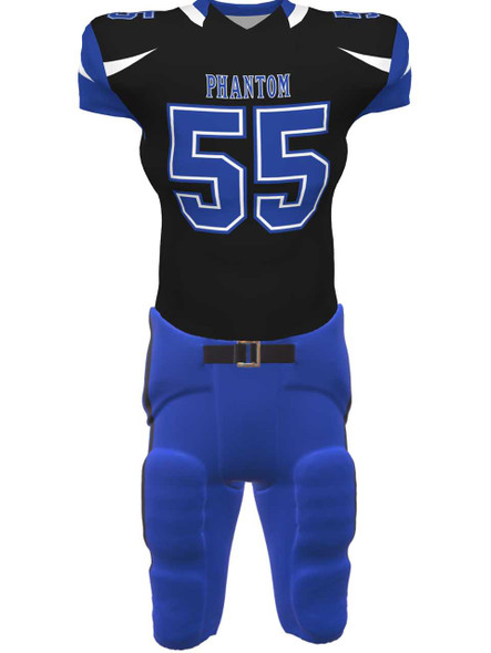 Control Series - "Phantom" Custom Sublimated Football Set Football Sets All Sports Uniforms