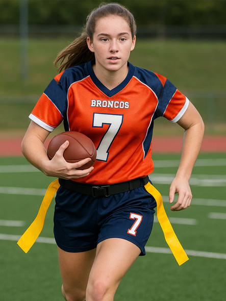 Saver Series - Girls "Prospect" Custom Sublimated Flag Football Set