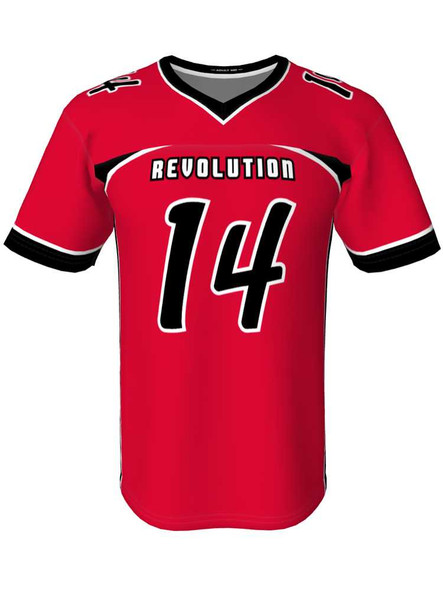 Quick Ship - Girls "Intercept" Custom Sublimated Flag Football Jersey Quick Ship Girls Jerseys All Sports Uniforms