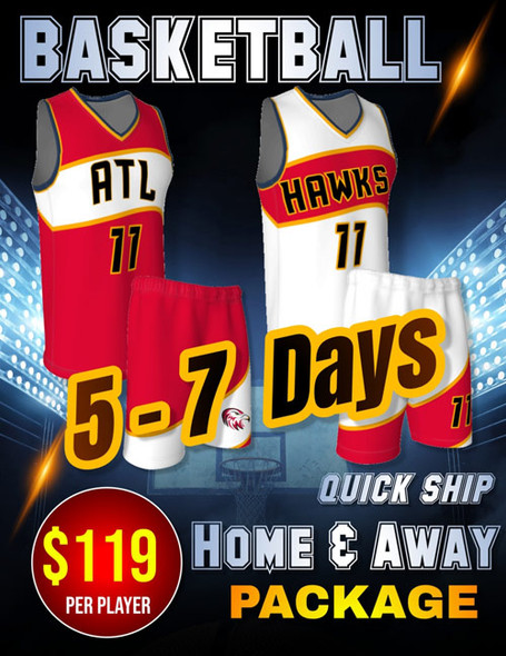 Quick Ship - Adult/Youth "Home & Away" Package Deal