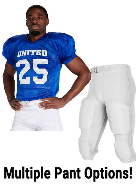 Adult/Youth "Handoff" Football Uniform Set Adult/Youth Football Sets All Sports Uniforms