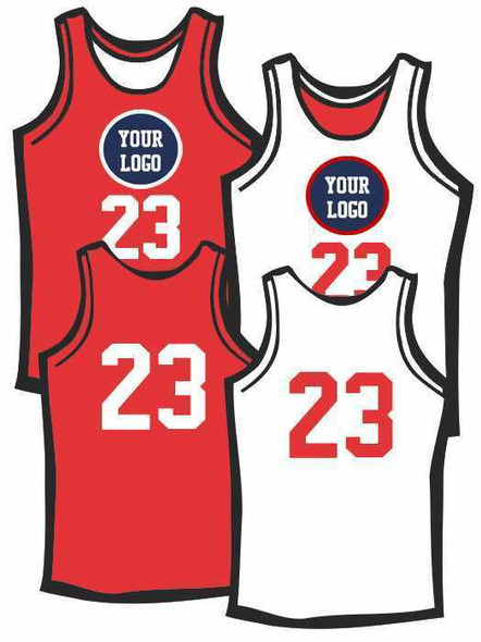 Copy of Custom Lacrosse Reversible Decoration Option #6 Decoration Products All Sports Uniforms