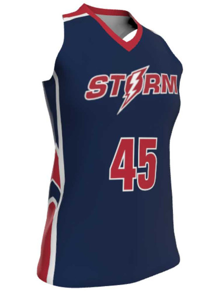 Dawg - Ladies/Girls "Kill Shot" Custom Sublimated Racerback Lacrosse Game Jersey Racerback All Sports Uniforms