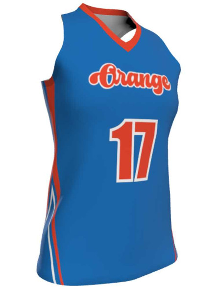 Dawg - Ladies/Girls "Shadow Pack" Custom Sublimated Racerback Lacrosse Game Jersey Racerback All Sports Uniforms