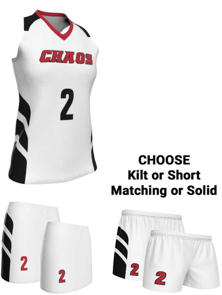 Dawg - Ladies/Girls "Grind" Custom Sublimated Racerback Lacrosse Uniform Racerback All Sports Uniforms