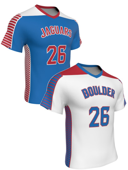 Dawg - Mens/Youth "Battle Tested" Custom Sublimated Reversible Short Sleeve Lacrosse Game Jersey