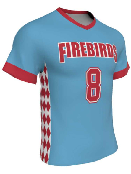Mens/Youth "Alpha Pak" Custom Sublimated Short Sleeve Lacrosse Game Jersey Short Sleeve All Sports Uniforms