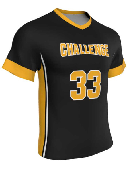Mens/Youth "Relentless" Custom Sublimated Short Sleeve Lacrosse Game Jersey Short Sleeve All Sports Uniforms