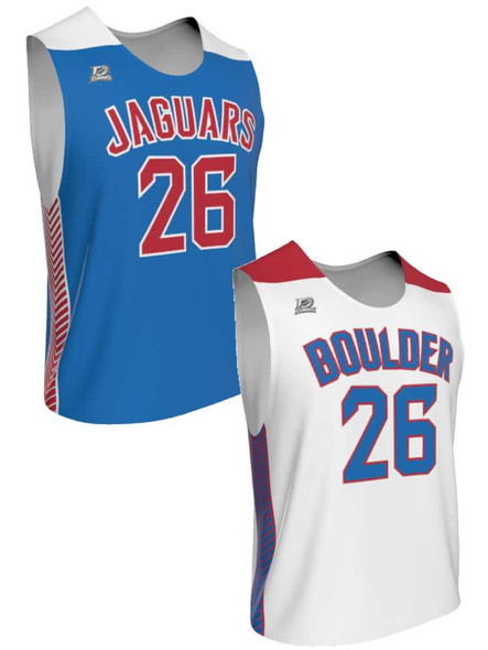 Dawg - Mens/Youth "Battle Tested" Custom Sublimated Reversible Standard Shoulder Sleeveless Lacrosse Practice Jersey Reversible Standard Shoulder All Sports Uniforms