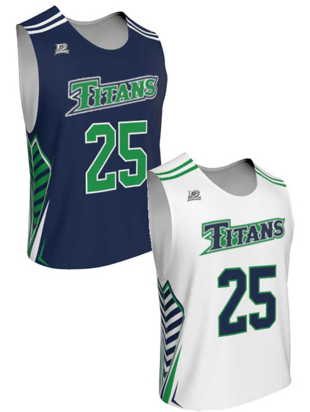 Dawg - Mens/Youth "Pack Leader" Custom Sublimated Reversible Standard Shoulder Sleeveless Lacrosse Practice Jersey Reversible Standard Shoulder All Sports Uniforms
