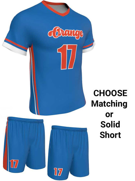 Dawg - Mens/Youth "Shadow Pack" Custom Sublimated Short Sleeve Lacrosse Uniform Short Sleeve All Sports Uniforms