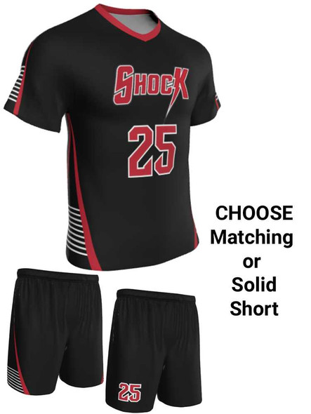 Dawg - Mens/Youth "War Ready" Custom Sublimated Short Sleeve Lacrosse Uniform Short Sleeve All Sports Uniforms