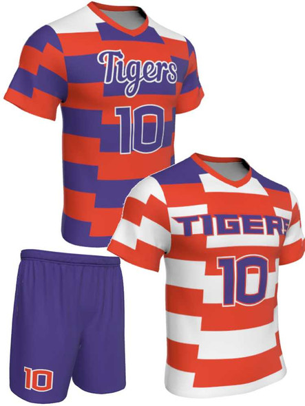 Dawg - Mens/Youth "First Strike" Custom Sublimated Short Sleeve Reversible Lacrosse Uniform Reversible Short Sleeve All Sports Uniforms