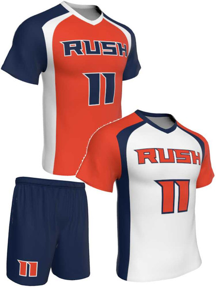 Dawg - Mens/Youth "Iron Muzzle" Custom Sublimated Short Sleeve Reversible Lacrosse Uniform Reversible Short Sleeve All Sports Uniforms