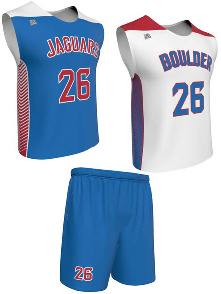 Dawg - Mens/Youth "Battle Tested" Custom Sublimated Wide Shoulder Reversible Lacrosse Uniform Reversible Wide Shoulder All Sports Uniforms