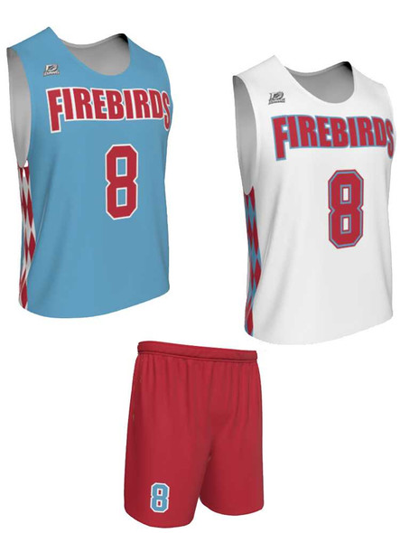 Dawg - Mens/Youth "Alpha Pak" Custom Sublimated Reversible Standard Shoulder Sleeveless Lacrosse Practice Uniform Set Reversible Standard Shoulder All Sports Uniforms