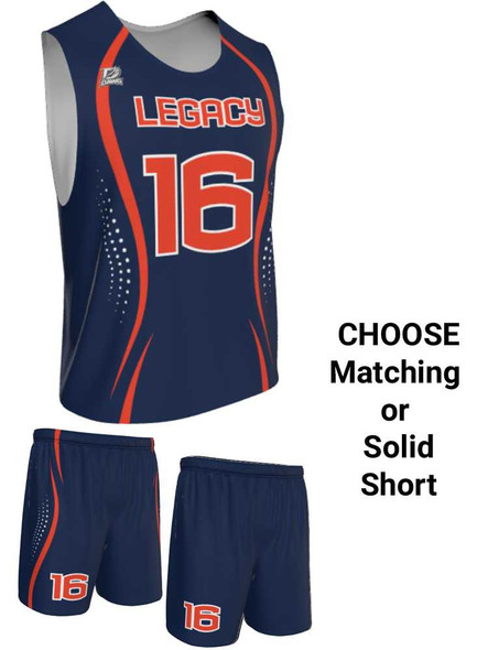 Dawg - Mens/Youth "No Mercy" Custom Sublimated Standard Shoulder Lacrosse Practice Uniform Standard Shoulder All Sports Uniforms