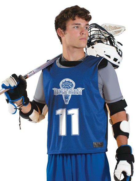 Adult/Youth "Faceoff" Reversible Lacrosse Pinnie