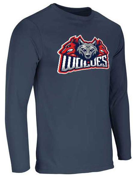 Adult/Youth "Lightweight Essential" Lacrosse Warm Up Shirt Stock Warm Up Shirts All Sports Uniforms