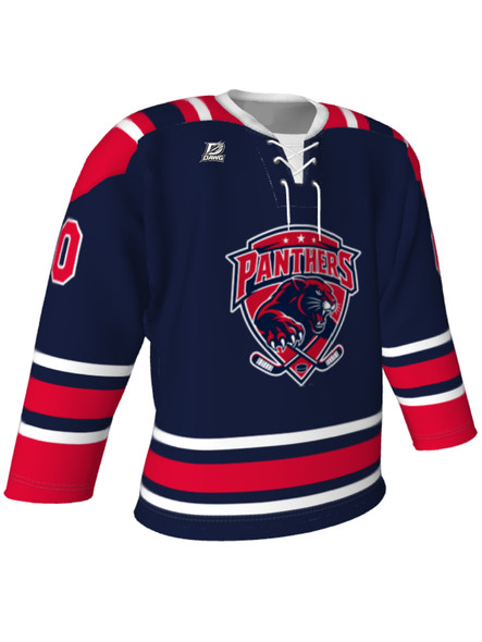 Dawg - Adult/Youth "Biscuit" Custom Sublimated Laced Yoked Hockey Jersey