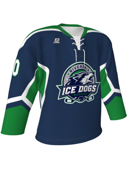 Dawg - Adult/Youth "Power Play" Custom Sublimated Laced Yoked Hockey Jersey