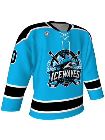 Dawg - Adult/Youth "No Leash" Custom Sublimated Laced Yoked Hockey Jersey
